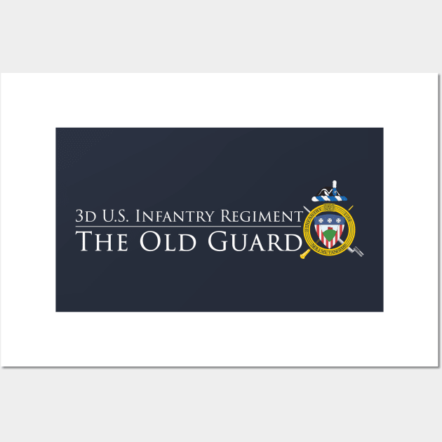 The Old Guard - white lettering Wall Art by toghistory